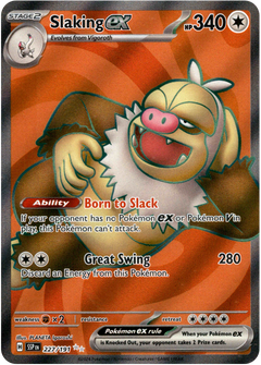 Slaking ex - 227/191 - Surging Sparks - Holo - Card Cavern