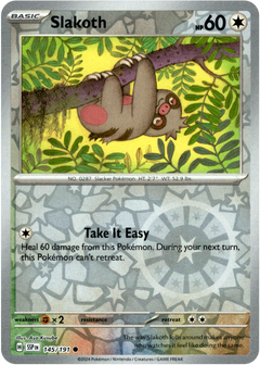 Slakoth - 145/191 - Surging Sparks - Reverse Holo - Card Cavern