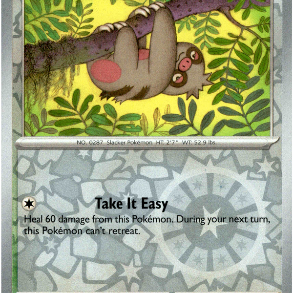 slakoth pokemon card full art Slakoth - 145/191 - Surging Sparks