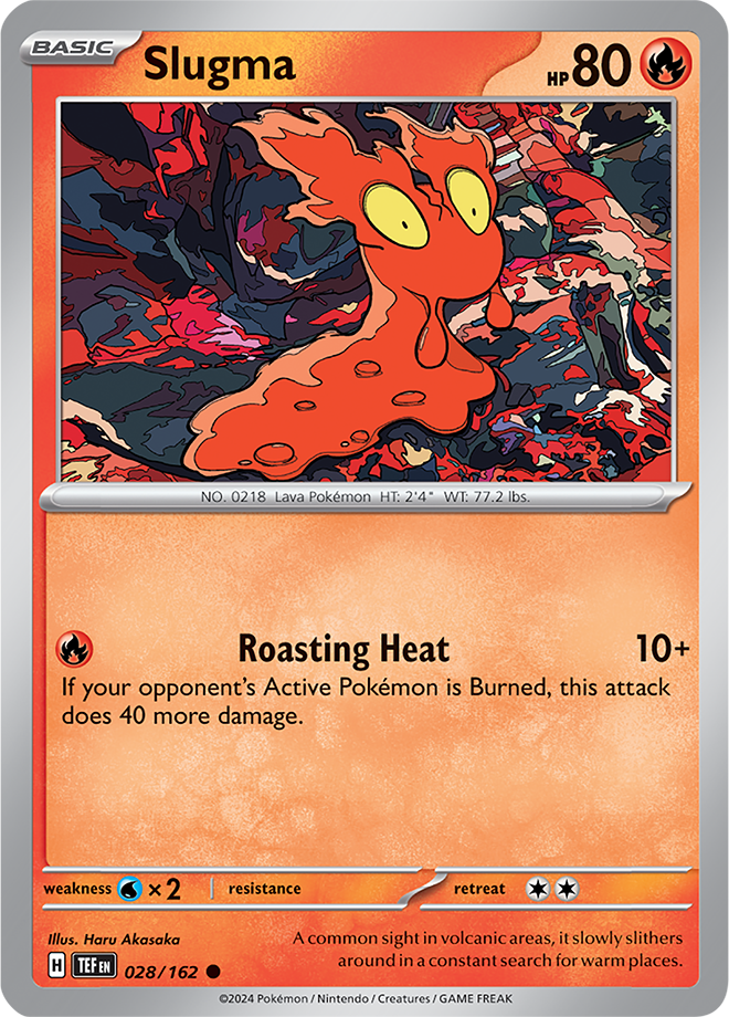 Slugma - 028/162 - Temporal Forces - Card Cavern