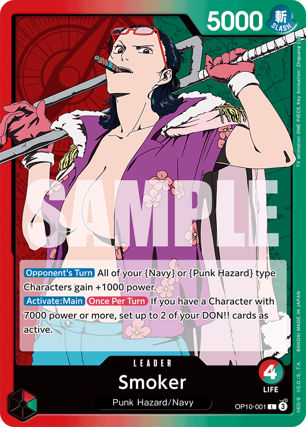 Smoker - OP10-001 L - Royal Blood - Card Cavern