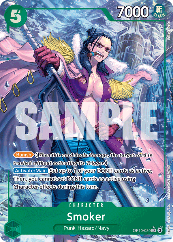 Smoker (Parallel) - OP10-030 SR - Royal Blood - Foil - Card Cavern