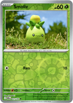 Smoliv - 021/182 - Destined Rivals - Reverse Holo - Card Cavern