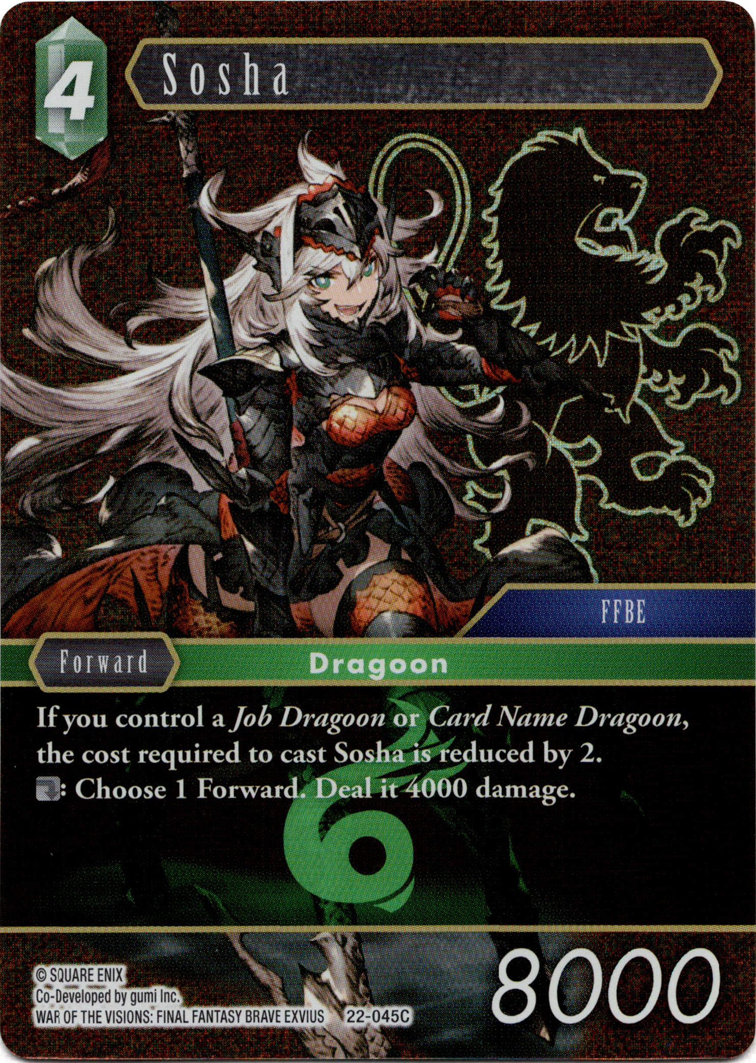Sosha - 22-045C - Hidden Hope - Foil - Card Cavern