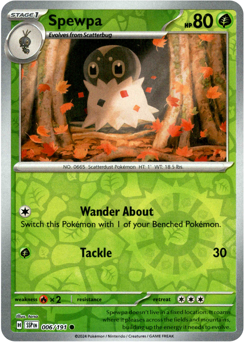 Spewpa - 006/191 - Surging Sparks