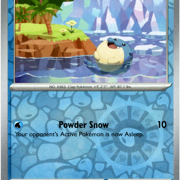 Spheal - 043/191 - Surging Sparks - Reverse Holo Card Cavern Trading Cards, LLC Spheal - 043/191 - Surging Sparks - Reverse Holo Card Cavern Trading Cards, LLC