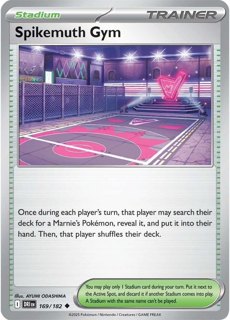 Spikemuth Gym - 169/182 - Destined Rivals - Card Cavern