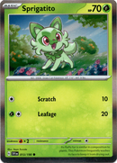 Sprigatito - 013/198 - Scarlet & Violet - Holo - Card Cavern