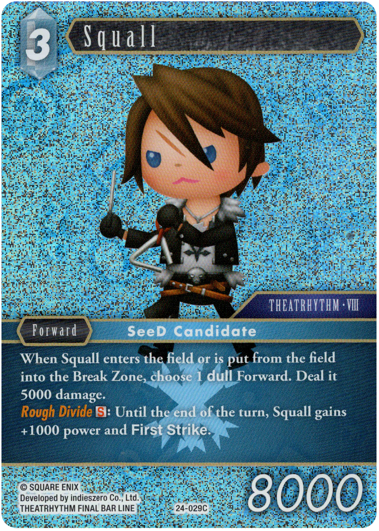 Squall - 24-029C - Hidden Legends - Foil - Card Cavern