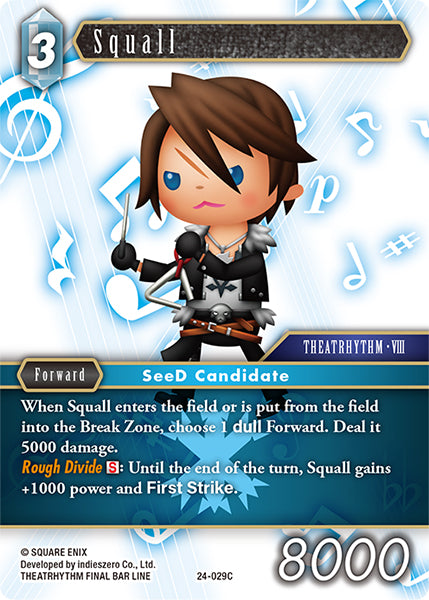Squall - 24-029C - Hidden Legends - Card Cavern