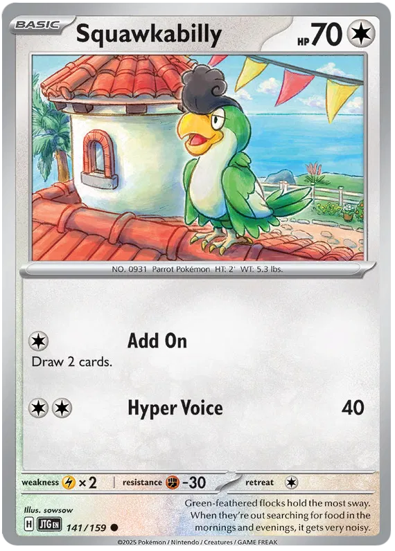 Squawkabilly - 141/159 - Journey Together - Card Cavern