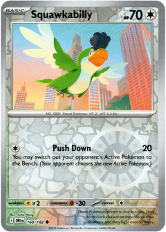 Squawkabilly - 160/182 - Destined Rivals - Reverse Holo - Card Cavern