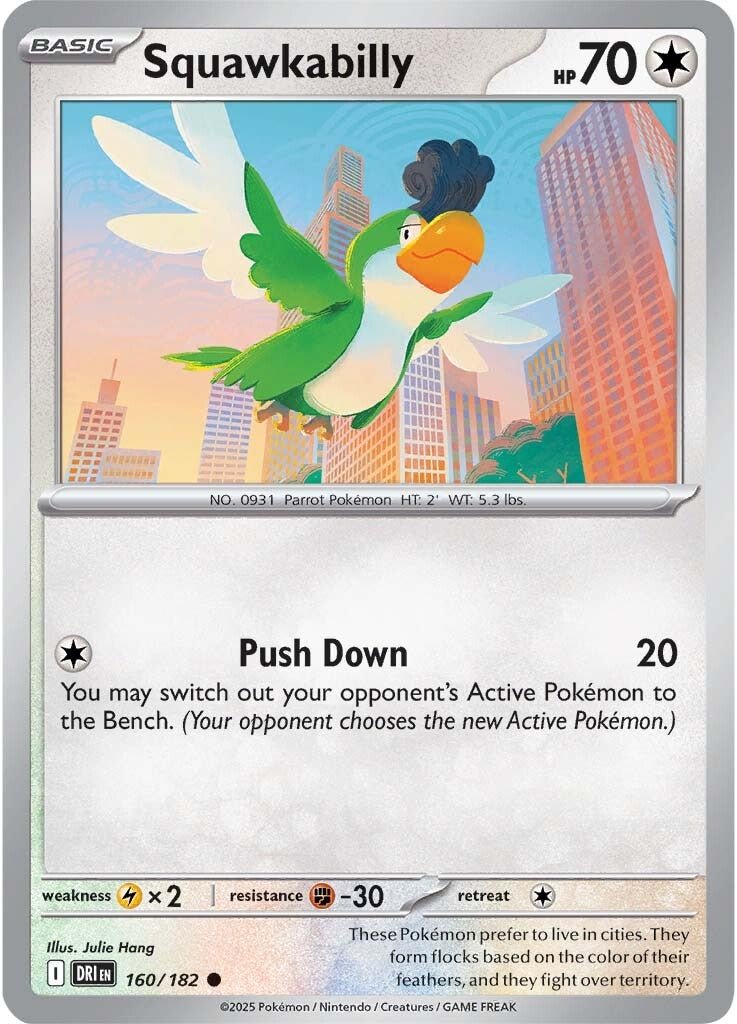 Squawkabilly - 160/182 - Destined Rivals - Card Cavern