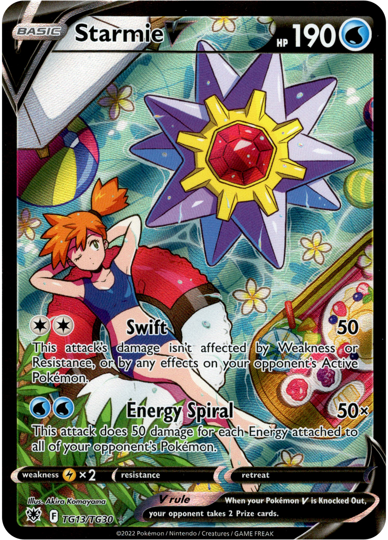 Starmie V - TG13/TG30 - Astral Radiance - Holo - Card Cavern