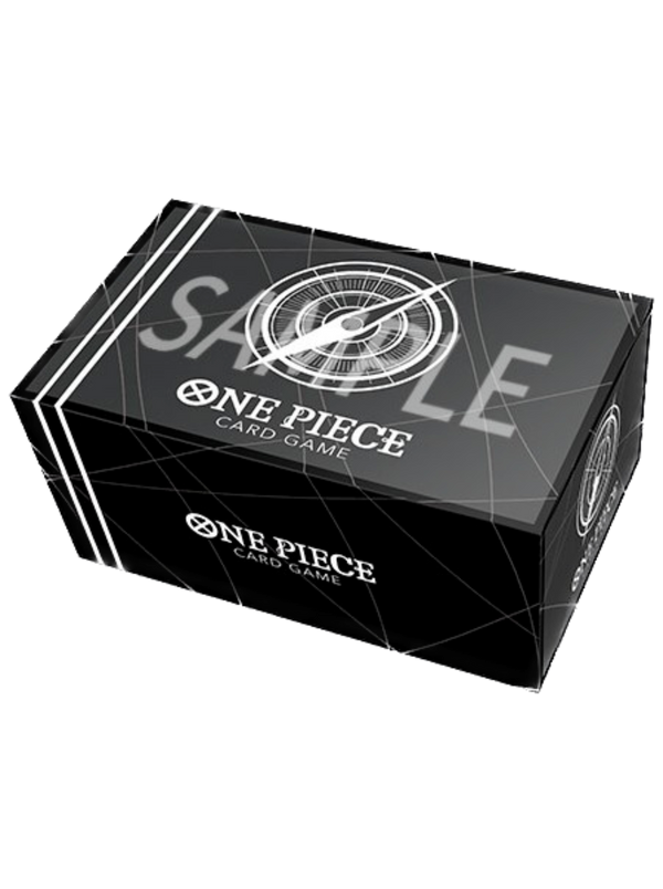 Official Storage Box - Standard Black - One Piece Card Game - Card Cavern