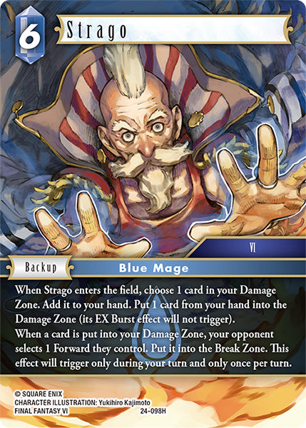 Strago - 24-098H - Hidden Legends - Card Cavern