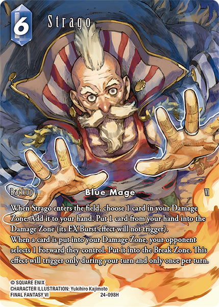 Strago Full Art - 24-098H - Hidden Legends - Foil - Card Cavern