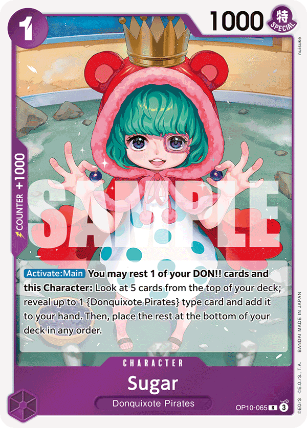 Sugar - OP10-065 R - Royal Blood - Foil - Card Cavern