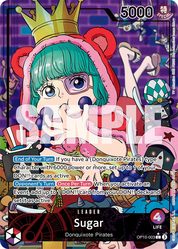 Sugar (Parallel) - OP10-003 L - Royal Blood - Foil - Card Cavern