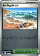 Surfing Beach - 129/132 - Mega Evolution - Reverse Holo - Card Cavern