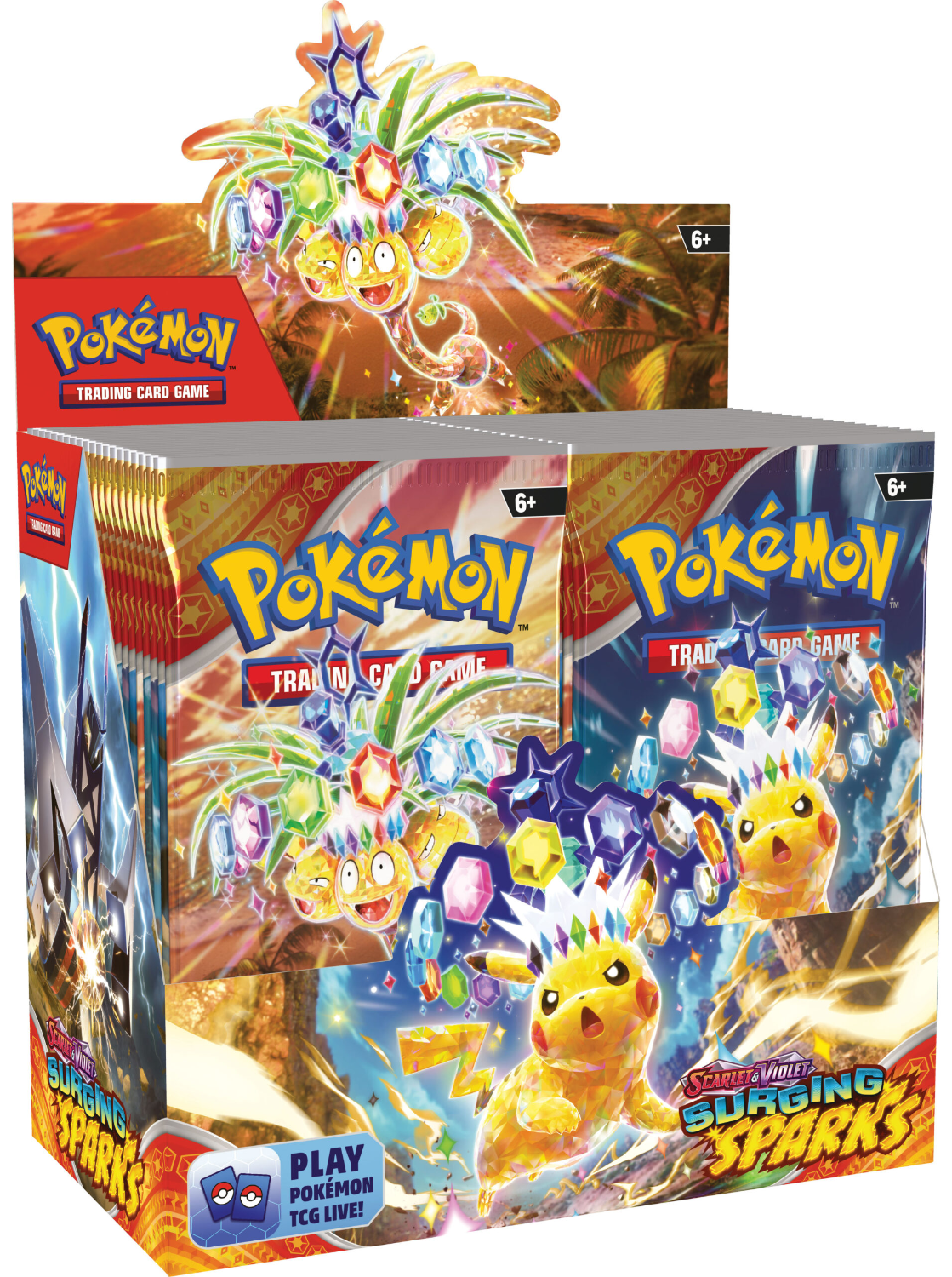 Surging Sparks Booster Box - Card Cavern