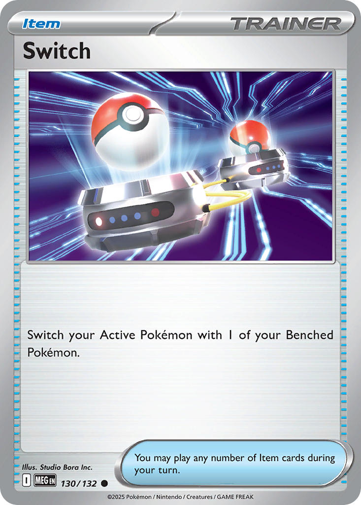 Switch - 130/132 - Mega Evolution - Card Cavern