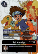 Tai Kamiya Alternate Art - BT12-095 R - Across Time - Foil - Card Cavern