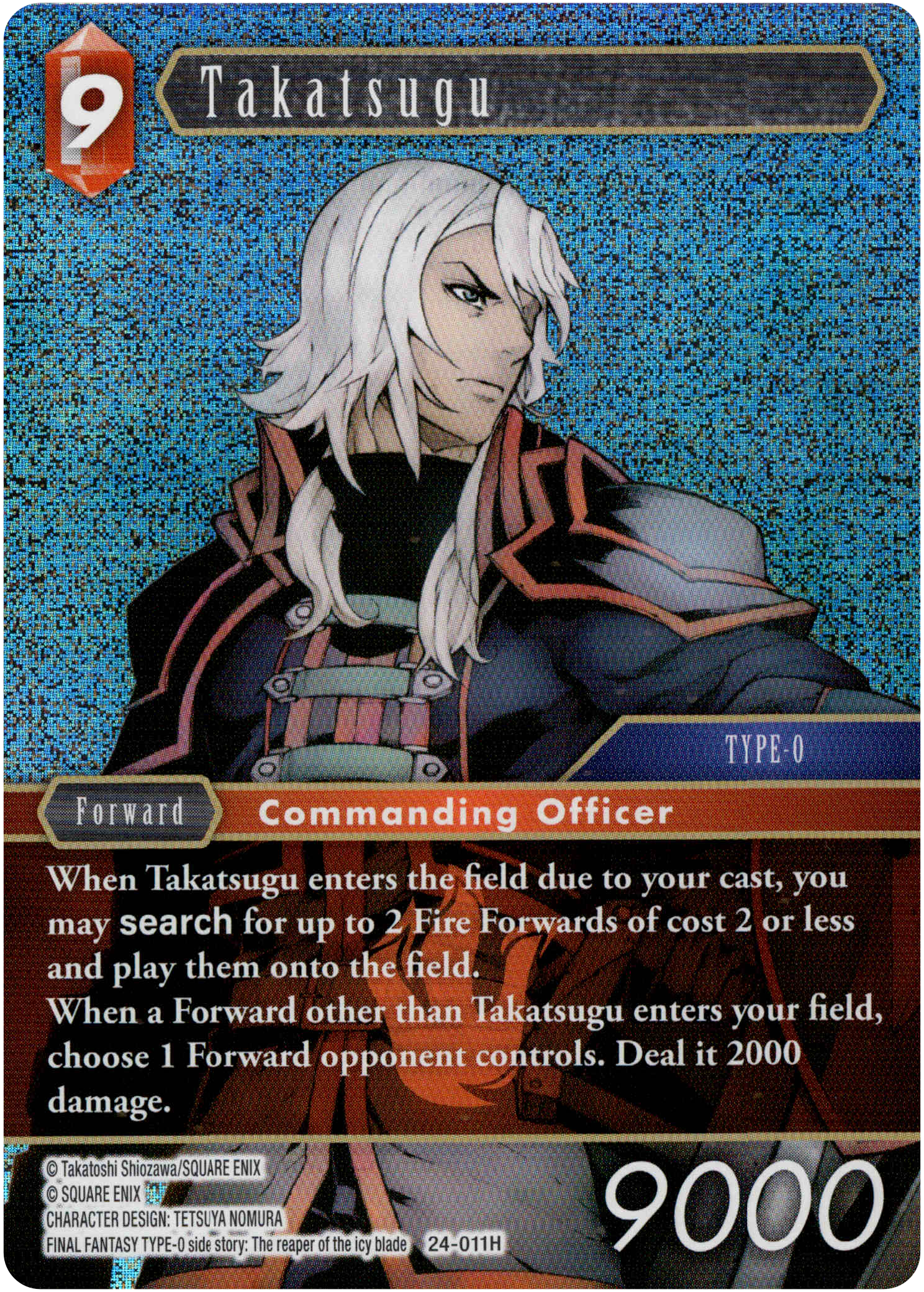 Takatsugu - 24-011H - Hidden Legends - Foil - Card Cavern