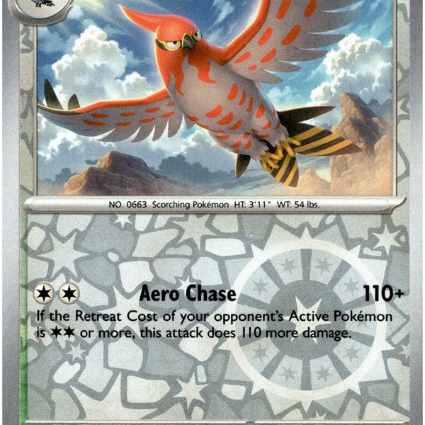 Talonflame - 123/142 - Stellar Crown - Reverse Holo – Card Cavern