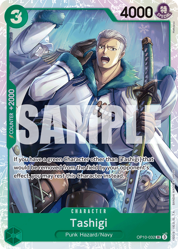 Tashigi - OP10-032 SR - Royal Blood - Foil - Card Cavern