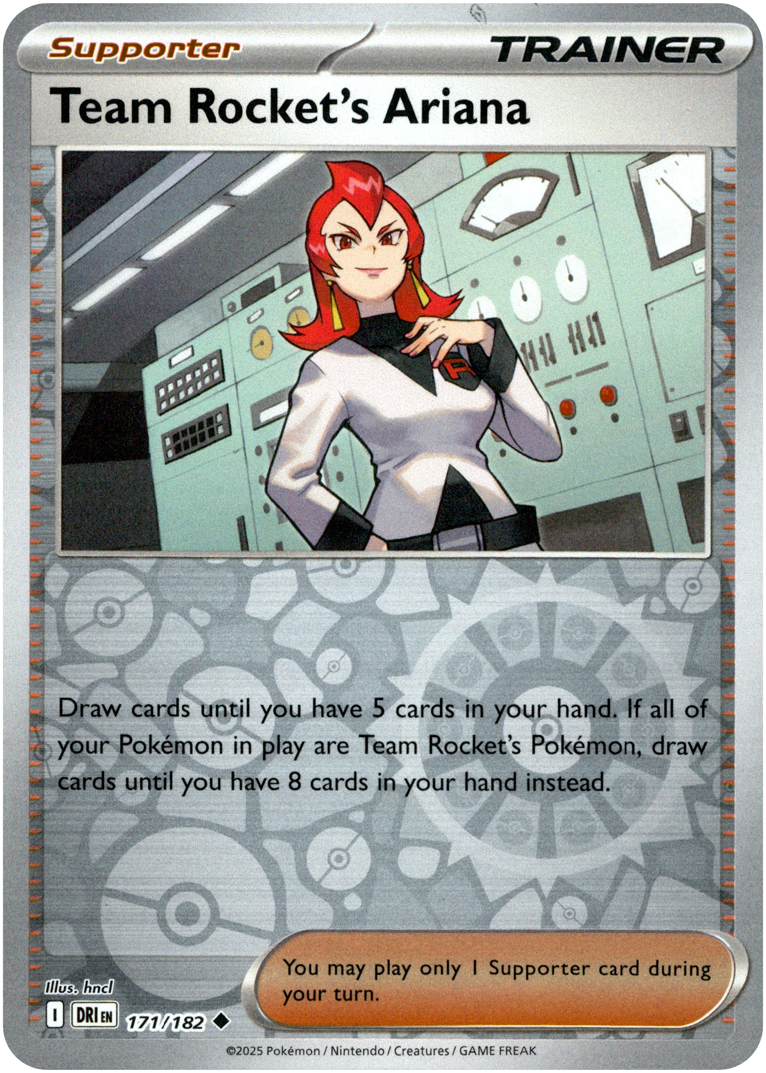 Team Rocket's Ariana - 171/182 - Destined Rivals - Reverse Holo - Card Cavern