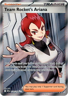 Team Rocket's Ariana - 224/182 - Destined Rivals - Holo - Card Cavern