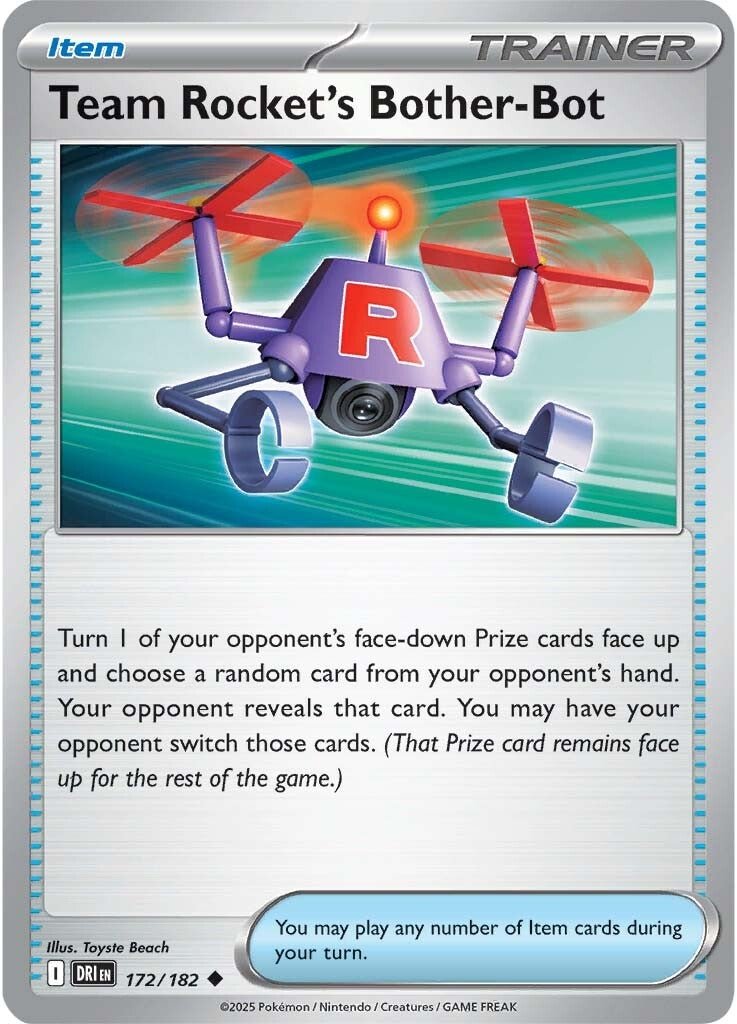 Team Rocket's Bother-Bot - 172/182 - Destined Rivals - Card Cavern