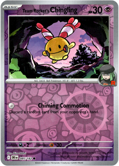 Team Rocket's Chingling - 085/182 - Destined Rivals - Reverse Holo - Card Cavern
