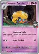Team Rocket's Dottler - 088/182 - Destined Rivals - Card Cavern