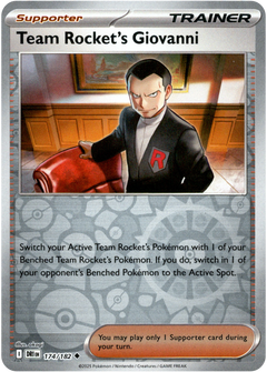 Team Rocket's Giovanni - 174/182 - Destined Rivals - Reverse Holo - Card Cavern