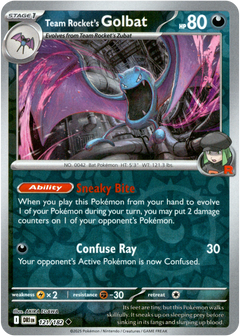 Team Rocket's Golbat - 121/182 - Destined Rivals - Reverse Holo - Card Cavern