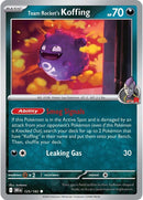 Team Rocket's Koffing - 125/182 - Destined Rivals - Card Cavern
