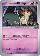 Team Rocket's Mimikyu - 087/182 - Destined Rivals - Card Cavern