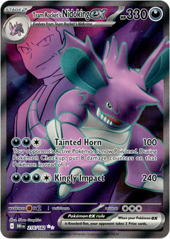 Team Rocket's Nidoking ex - 216/182 - Destined Rivals - Holo - Card Cavern
