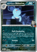 Team Rocket's Nidorina - 115/182 - Destined Rivals - Reverse Holo - Card Cavern