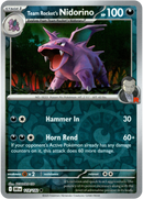 Team Rocket's Nidorino - 118/182 - Destined Rivals - Reverse Holo - Card Cavern