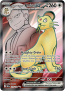 Team Rocket's Persian ex - 219/182 - Destined Rivals - Holo - Card Cavern