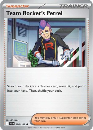 Team Rocket's Petrel - 176/182 - Destined Rivals - Card Cavern
