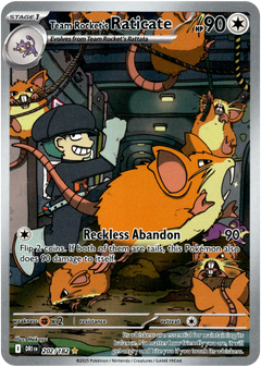 Team Rocket's Raticate - 202/182 - Destined Rivals - Holo - Card Cavern