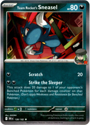 Team Rocket's Sneasel - 128/182 - Destined Rivals - Holo - Card Cavern