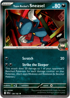 Team Rocket's Sneasel - 128/182 - Destined Rivals - Holo - Card Cavern