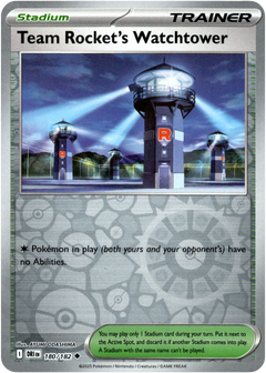 Team Rocket's Watchtower - 180/182 - Destined Rivals - Reverse Holo - Card Cavern