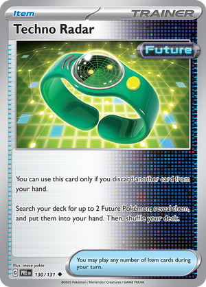 Techno Radar - 130/131 - Prismatic Evolutions - Card Cavern
