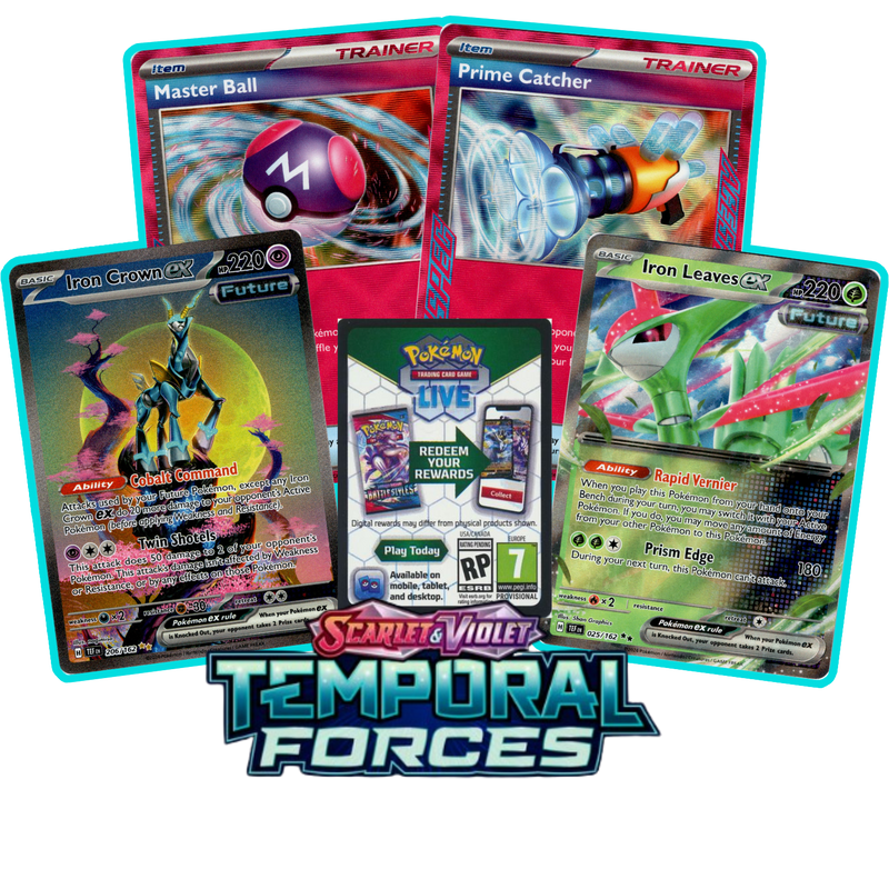 Temporal Forces PTCGL Code Card Cavern Trading Cards, LLC Temporal Forces PTCGL Code Card Cavern Trading Cards, LLC